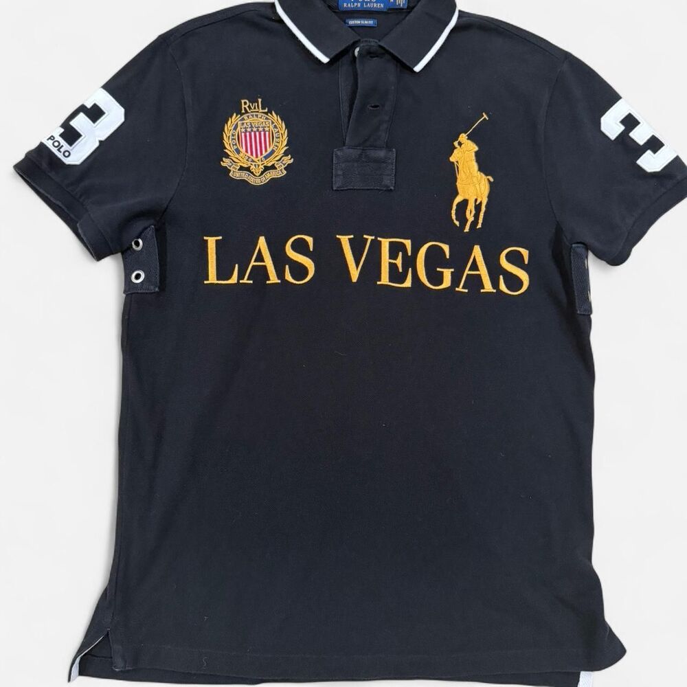 Ralph-lauren Men's Black Polo-shirts